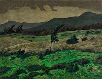 STORM IN THE PYRENEES - Darío de Regoyos