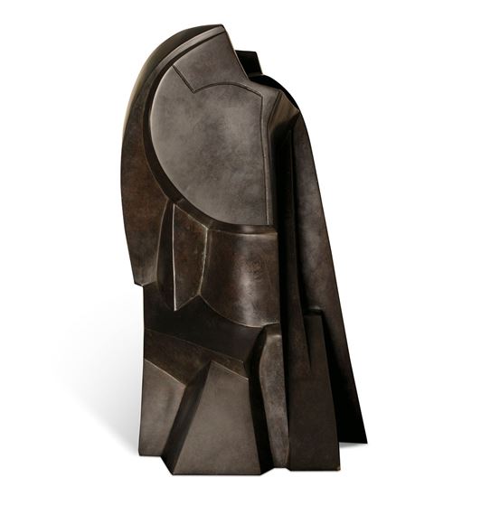 Tête Cubiste by Joseph Csaky, 1919