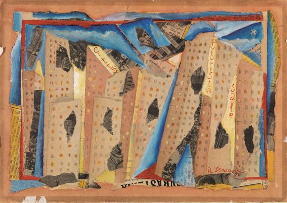 Città futurista. Sale by Riccardo Magni, 1915