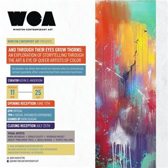 And Through Their Eyes Grow Thorns - Winston Contemporary Art 