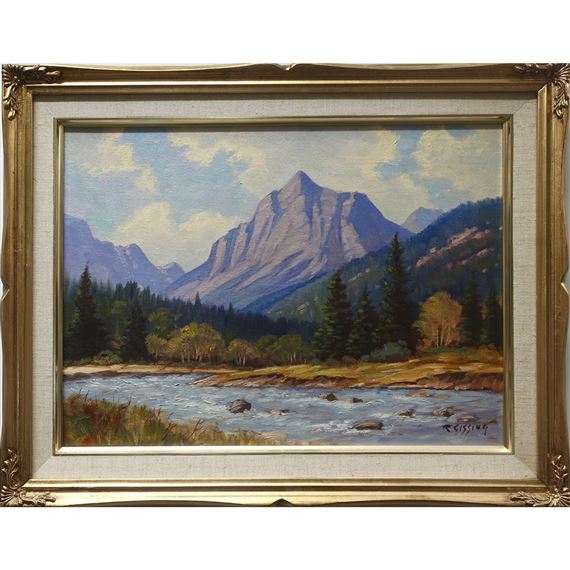 HIGHWOOD VALLEY by Roland Gissing, DATED 1964