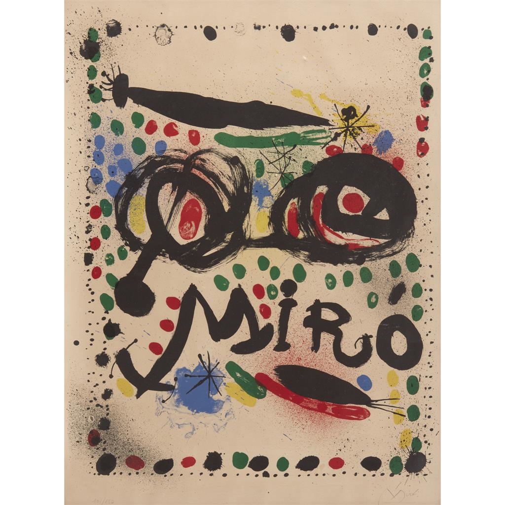 Joan Miró Graphics by Joan Miró, 1966
