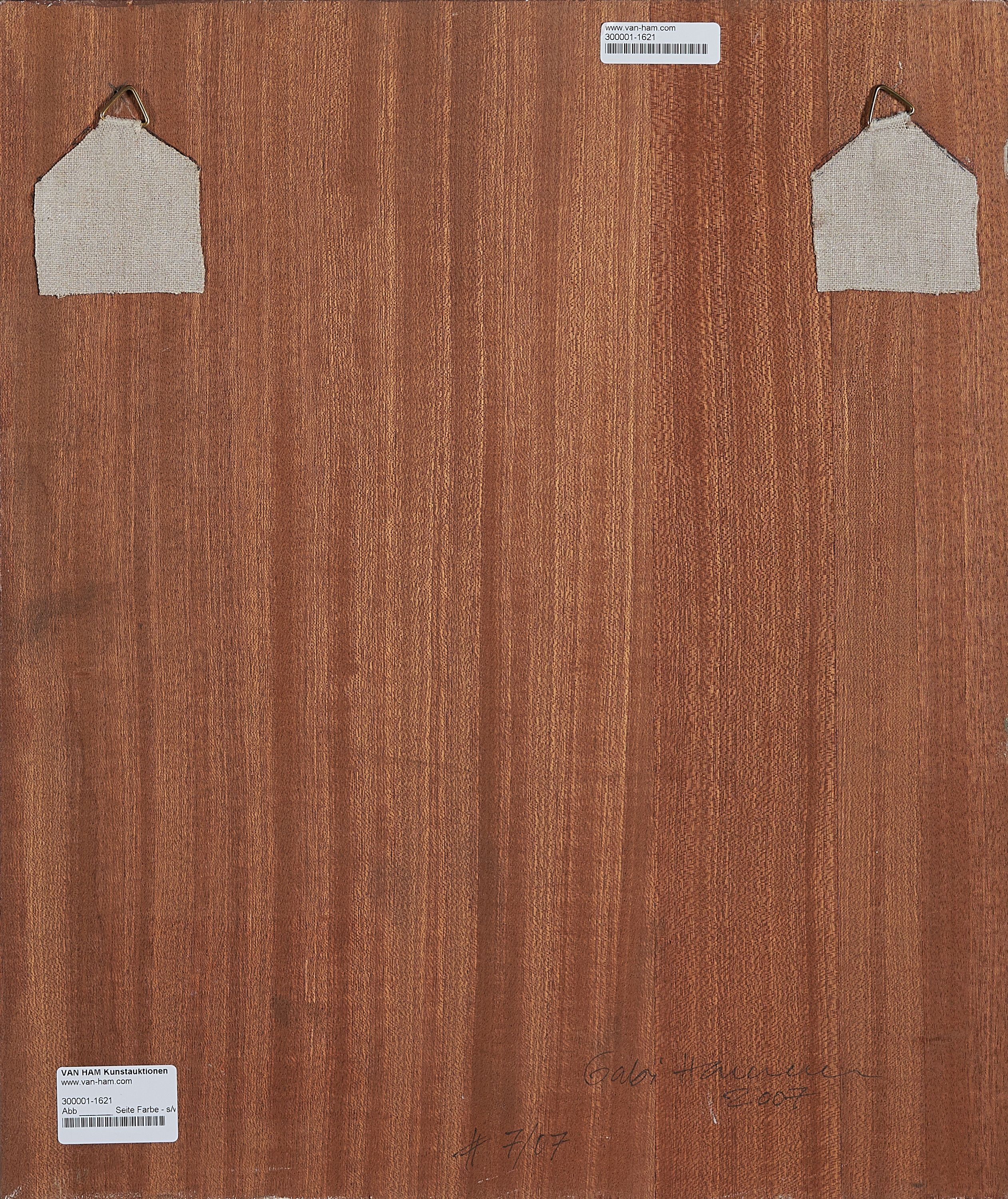 Artwork by Gabi Hamm, Untitled (#7), Made of Oil on wood