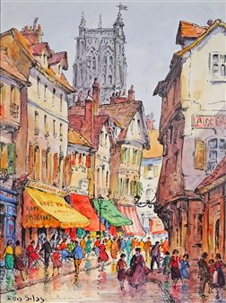 Paris Street Scene - Ellis Silas