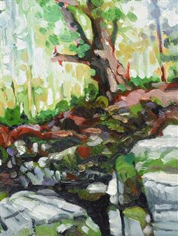TOLLYMORE RIVERBANK - Richard Sekules