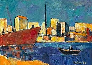 Boote in korsichem Hafen