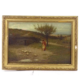 George Henry Boughton | Hester Prynne and Pearl | MutualArt