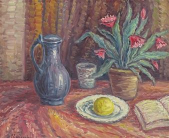 Impressionist still life - A. Zwanenberg