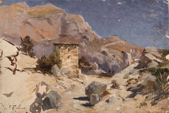 PAESAGGIO MONTANO by Frants Alekseevich Rubo