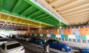 Painting the Town Red ... and Green and Yellow: Art Movement Brings New Colour to London