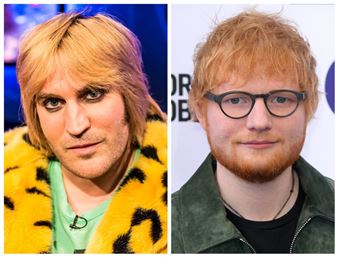 Noel Fielding Sells Ed Sheeran Portrait for Almost £1,000 and the Resemblance Is Uncanny