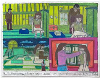 At the Observatory Aisling sit on these Steps and Sleep, But Filmore Search and Take Her to Her Pet Shop - Samraing Chea