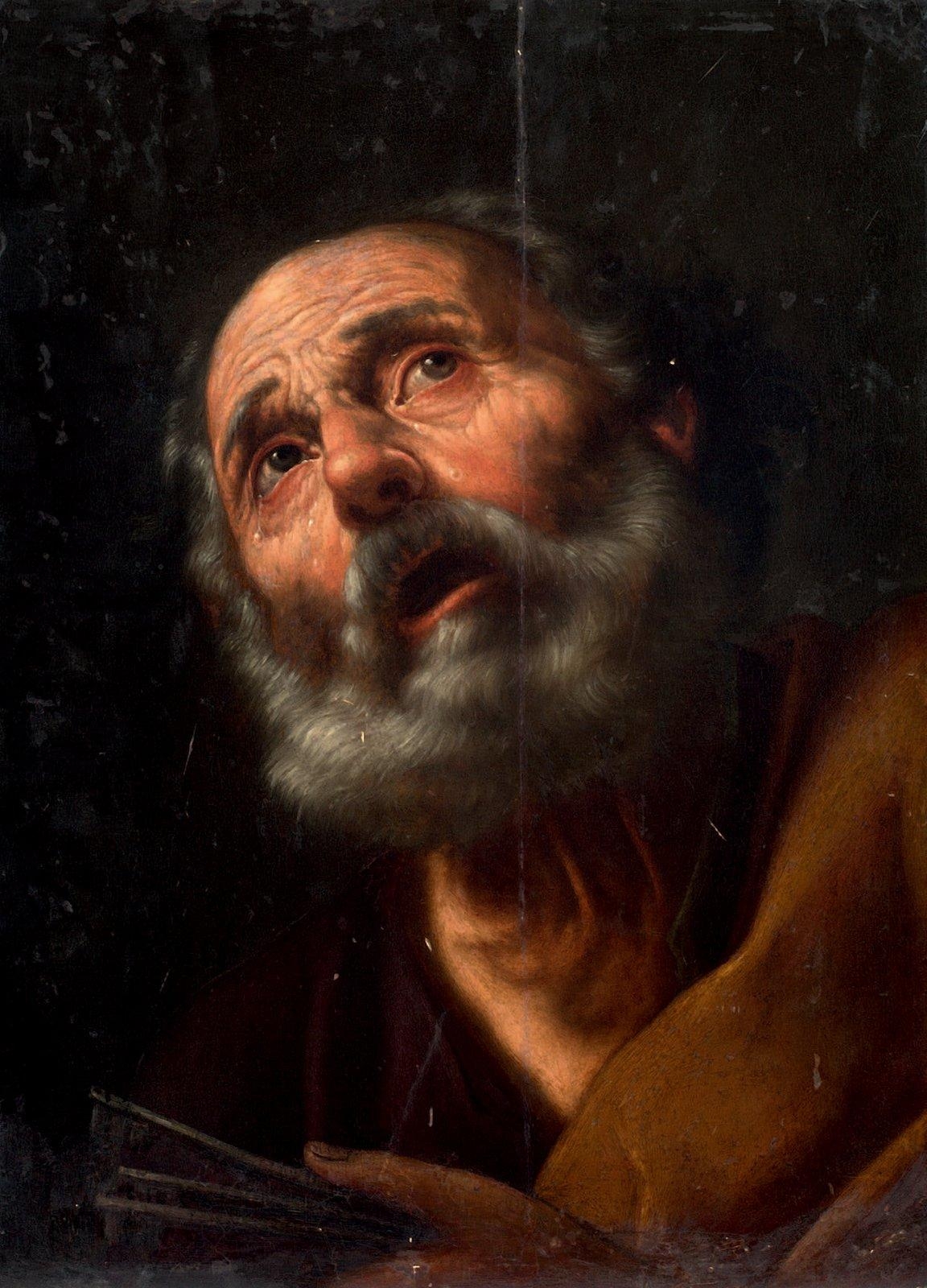 Jusepe de Ribera | Les larmes de Saint Pierre | MutualArt