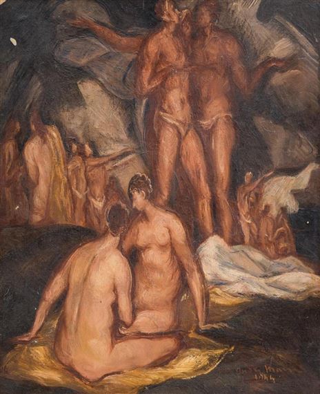 Scènes nus by André Maire, 1944