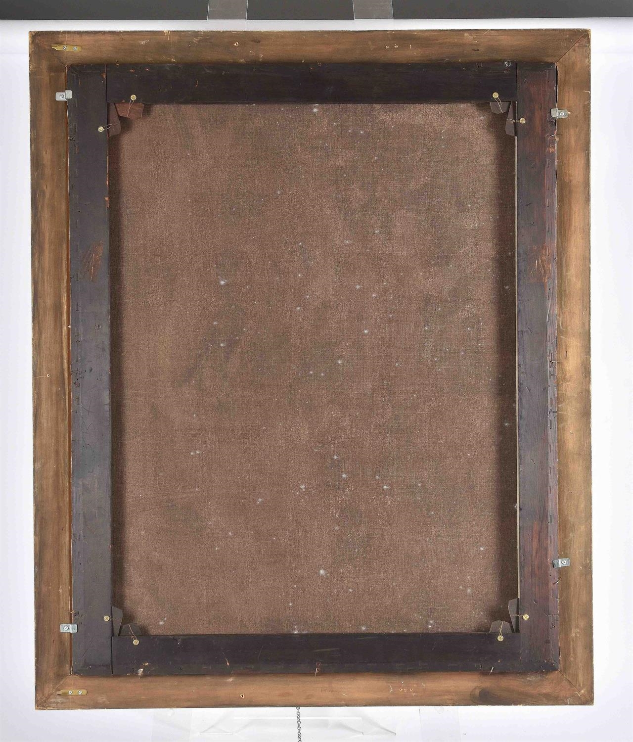 Artwork by Kilian Zoll, A Village Gathering in Winter, Made of Oil on canvas