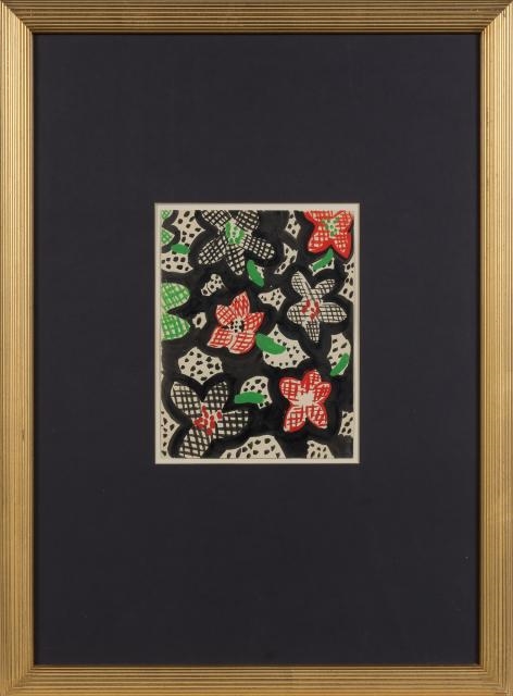 Artwork by Sonia Delaunay, Untitled, Made of Gouache on paper