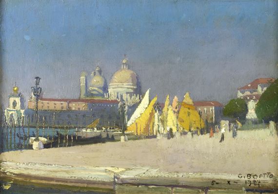 Venezia. La Chiesa della Salute by Giulio Boetto