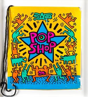 Keith Haring | Pop Shop Bag (1986) | MutualArt