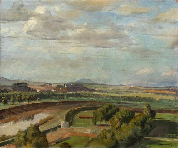 Racecourse Villa Glori in Rome by Carlo Romagnoli, 1938