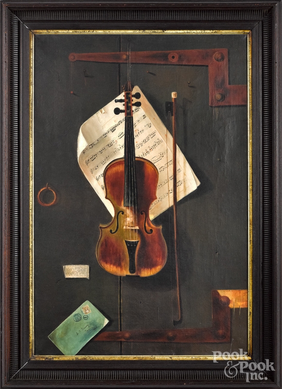Luscious besejret tilpasningsevne William Michael Harnett | The Old Violin (1886) | MutualArt