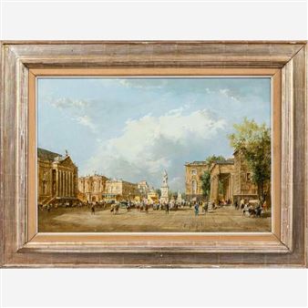 Unter den Linden im Frühling - Peter Götz Pallmann