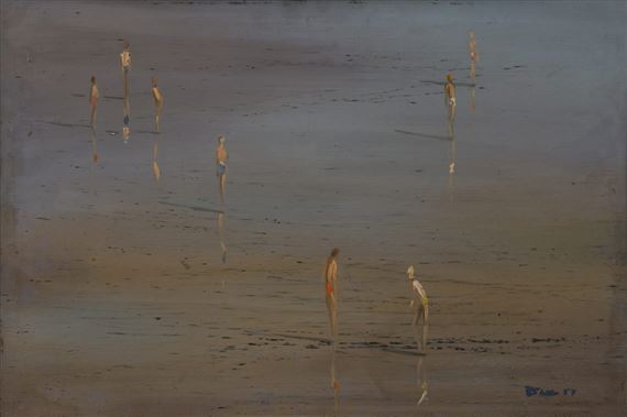 Bathers by Robert R. Bliss, 1959