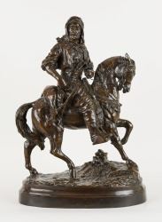 Le cavalier arabe by Émile Coriolan Hippolyte Guillemin