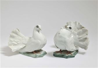 "Taubenpaar" - Fritz Heidenreich