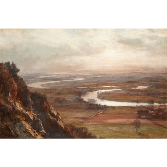 THE WINDINGS OF THE FORTH, STIRLING by David Farquharson, 1888-1889