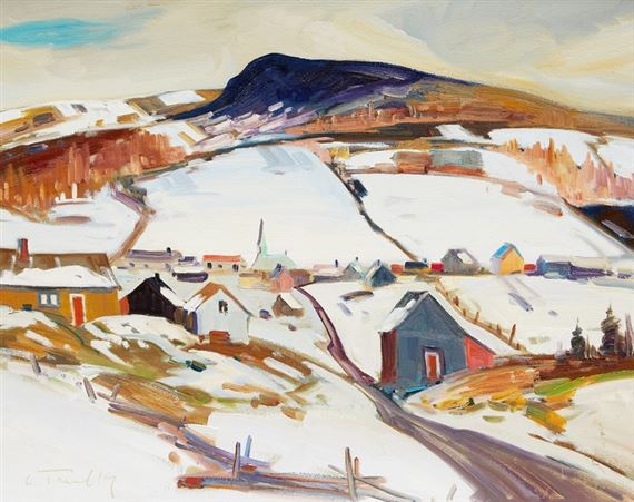 Notre-Dame-des-Monts, Charlevoix by Louis Tremblay