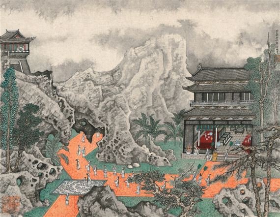 Tang Dynasty Art Landscape