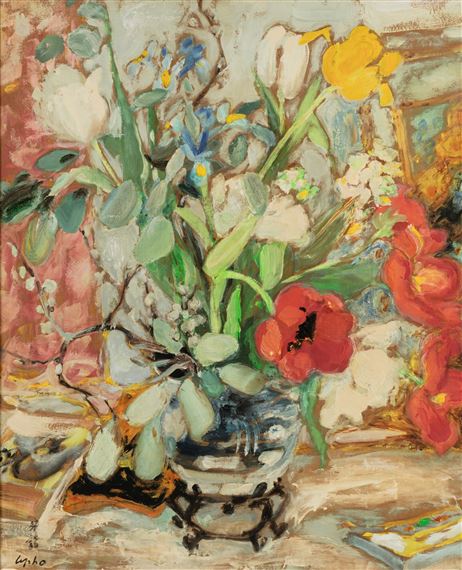 NATURE MORTE by Lê Phổ, Executed circa 1960