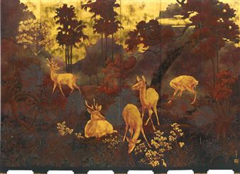 DEER IN THE FOREST - Pham Hau