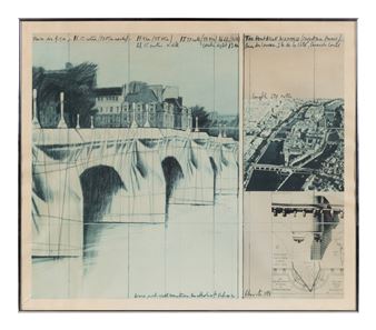 Christo | THE PONT NEUF WRAPPED - PROJECT FOR PARIS (1985