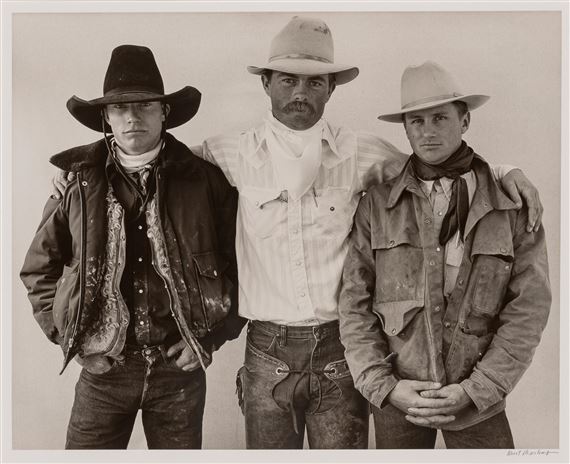 Rick Bates, YP Ranch, Tuscarora, NV by Kurt Markus, printed 1988