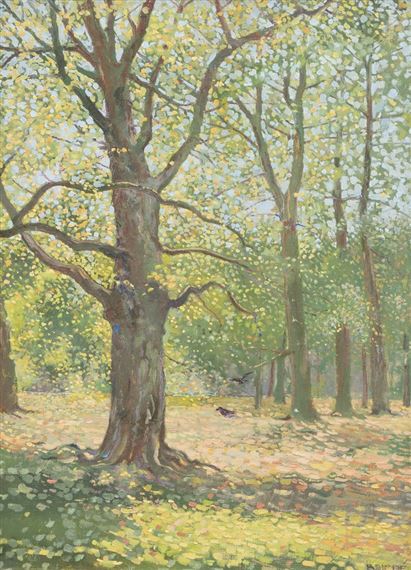 Spanderswoud Hilversum by Johan Briedé, 1945