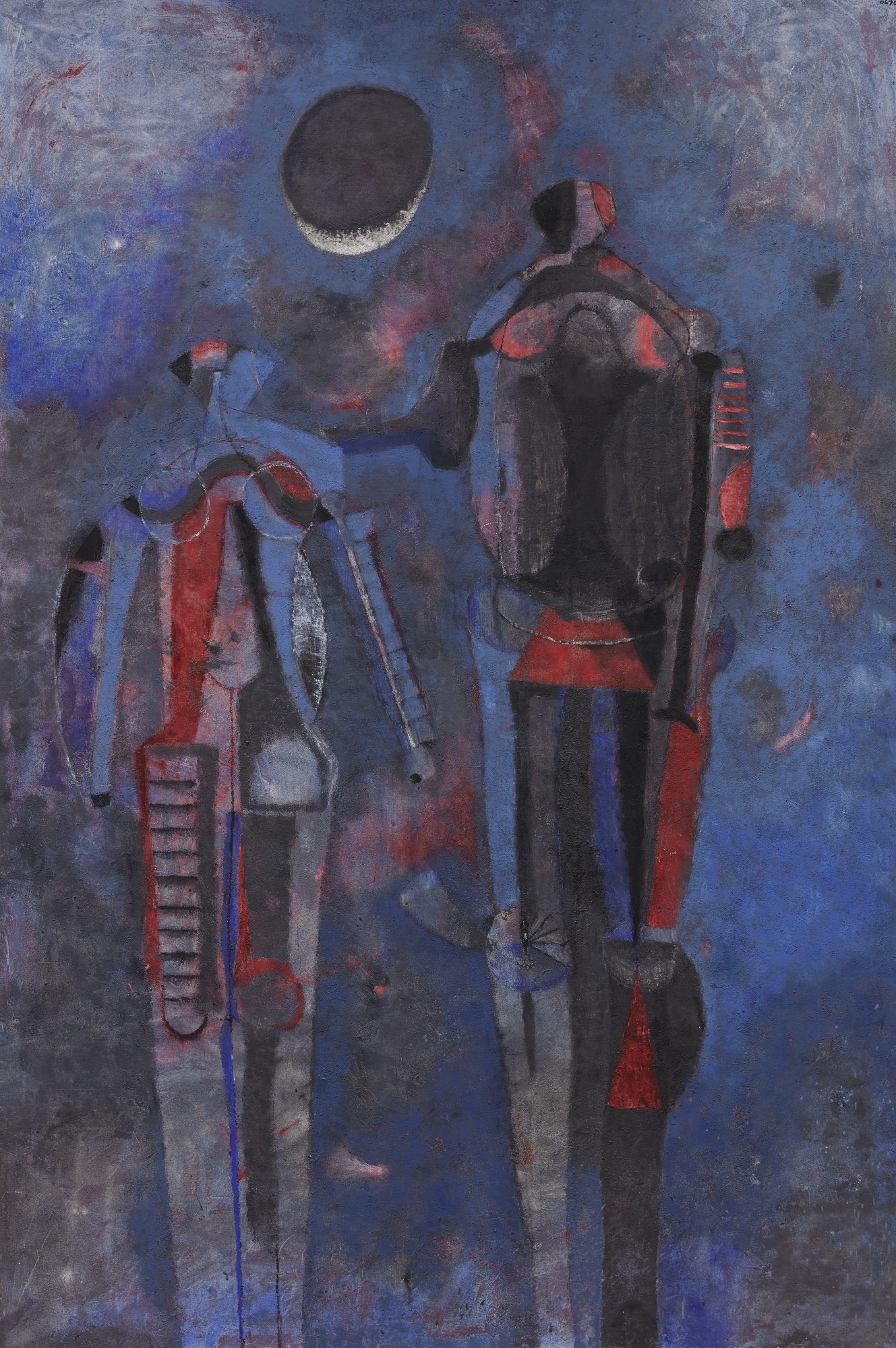 Rufino Tamayo | Hombre en el espacio (1970) | MutualArt