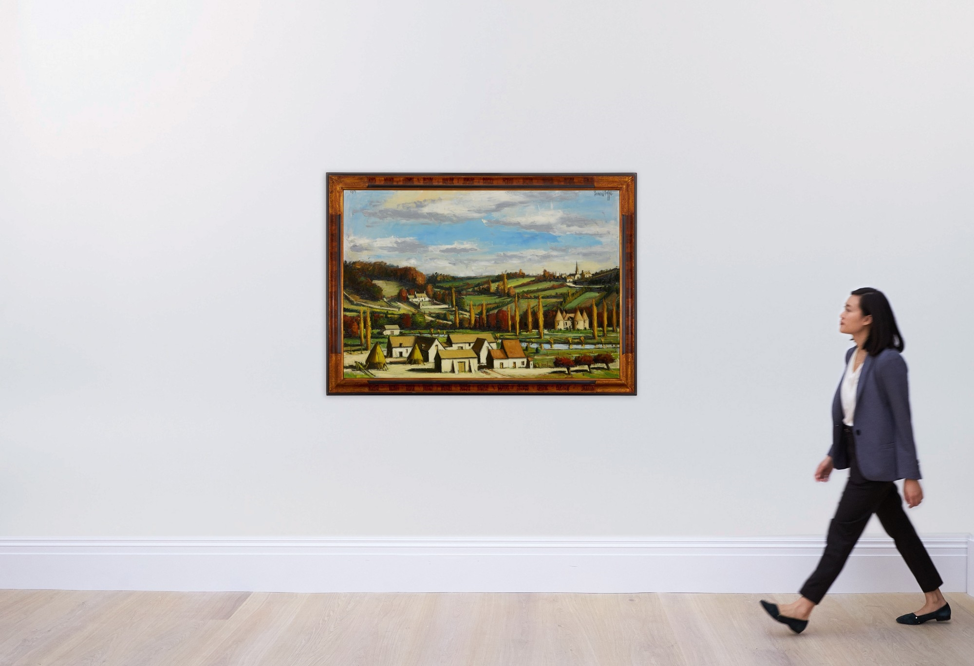 Bernard Buffet | ENVIRONS DE MEYRIAC, LA GRANDE FERME, AUTOMNE 