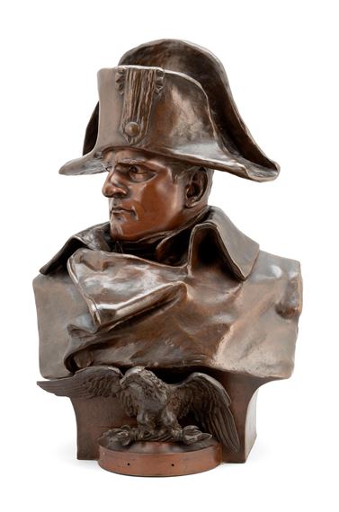 Bust of Napoleon. by Renzo Colombo, 1885