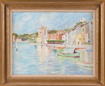 "Port de. St. Tropez". - Stokely Webster