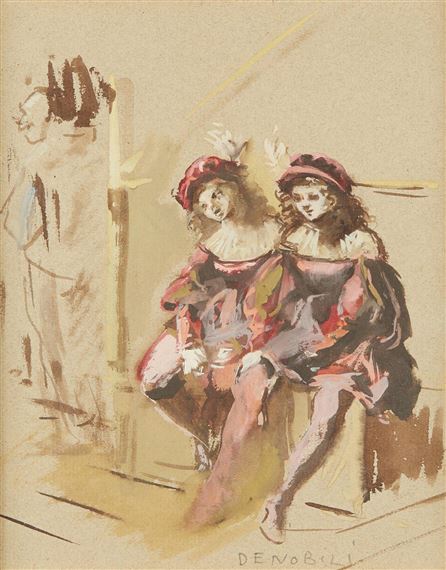 Theatre costumes by Lila De Nobili
