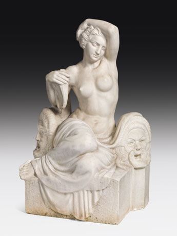 Muse of the theater by Theodor Stundl, 1928