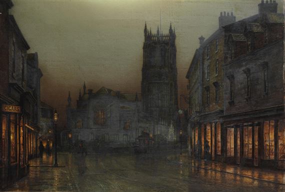 The Parish Church by Louis Hubbard Grimshaw