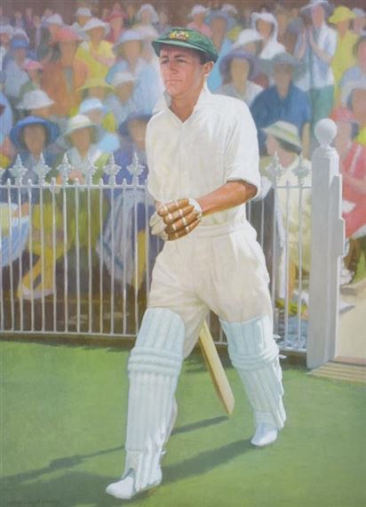 Bradmans Walk to Glory by Colin Joseph Dudley