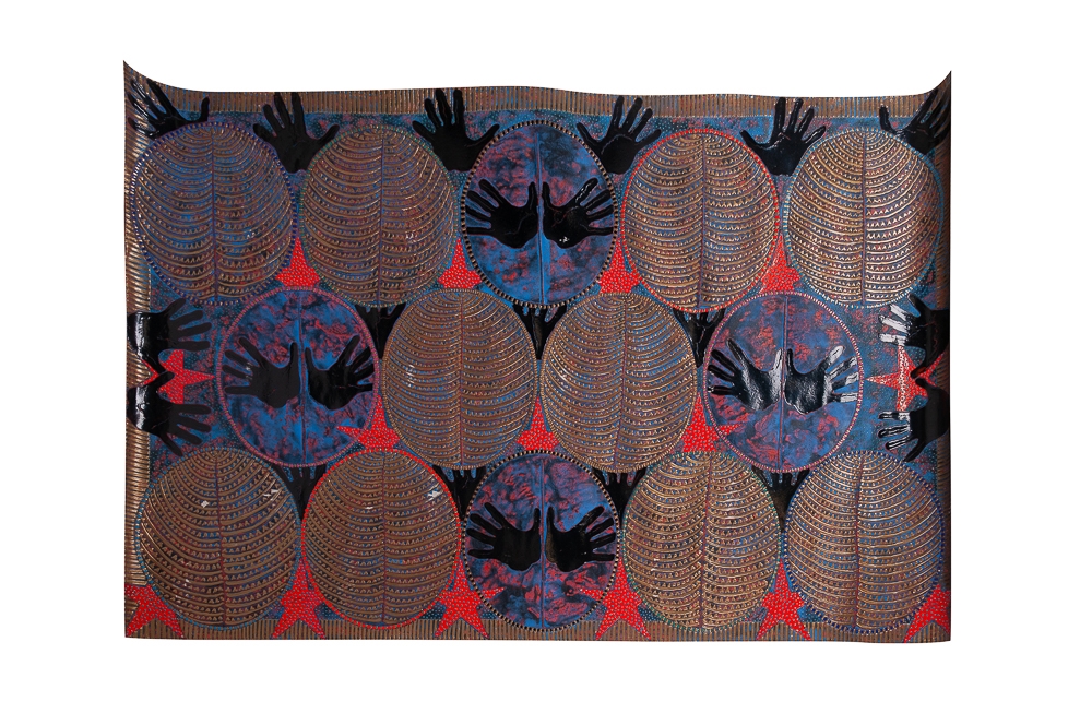 Artwork by Frank Faulkner, CONJOUROP, Made of acrylic on canvas