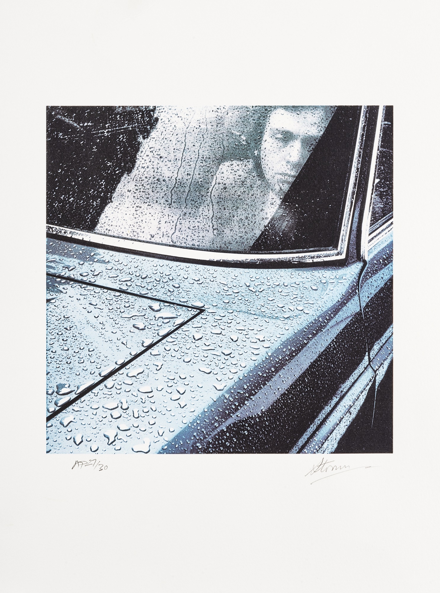 Peter Gabriel - Car by Storm Thorgerson