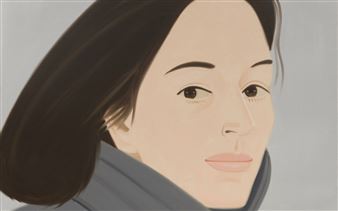 ONLINE: Alex Katz: The Grey Coat (Ada) - Gray, New York