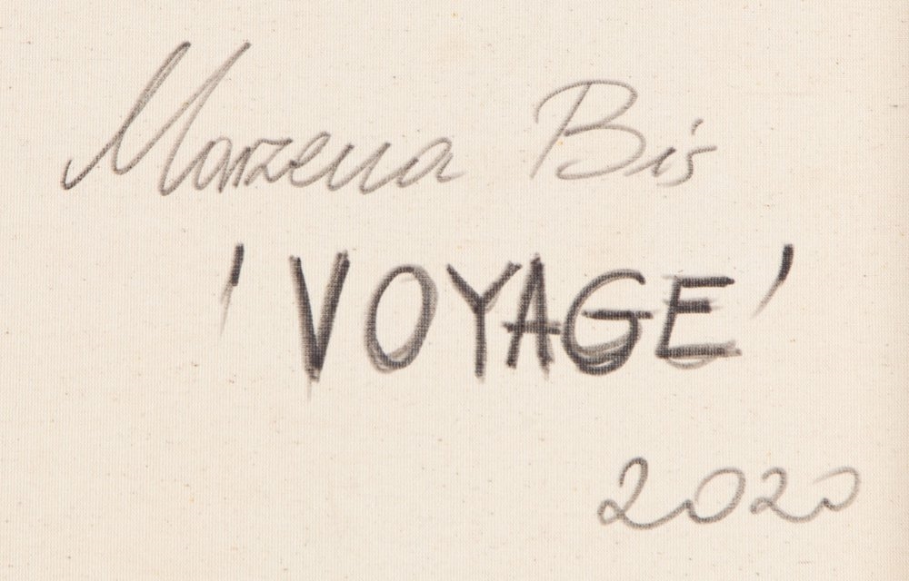 Artwork by Marzena Bis, Voyage, Made of acrylic/canvas