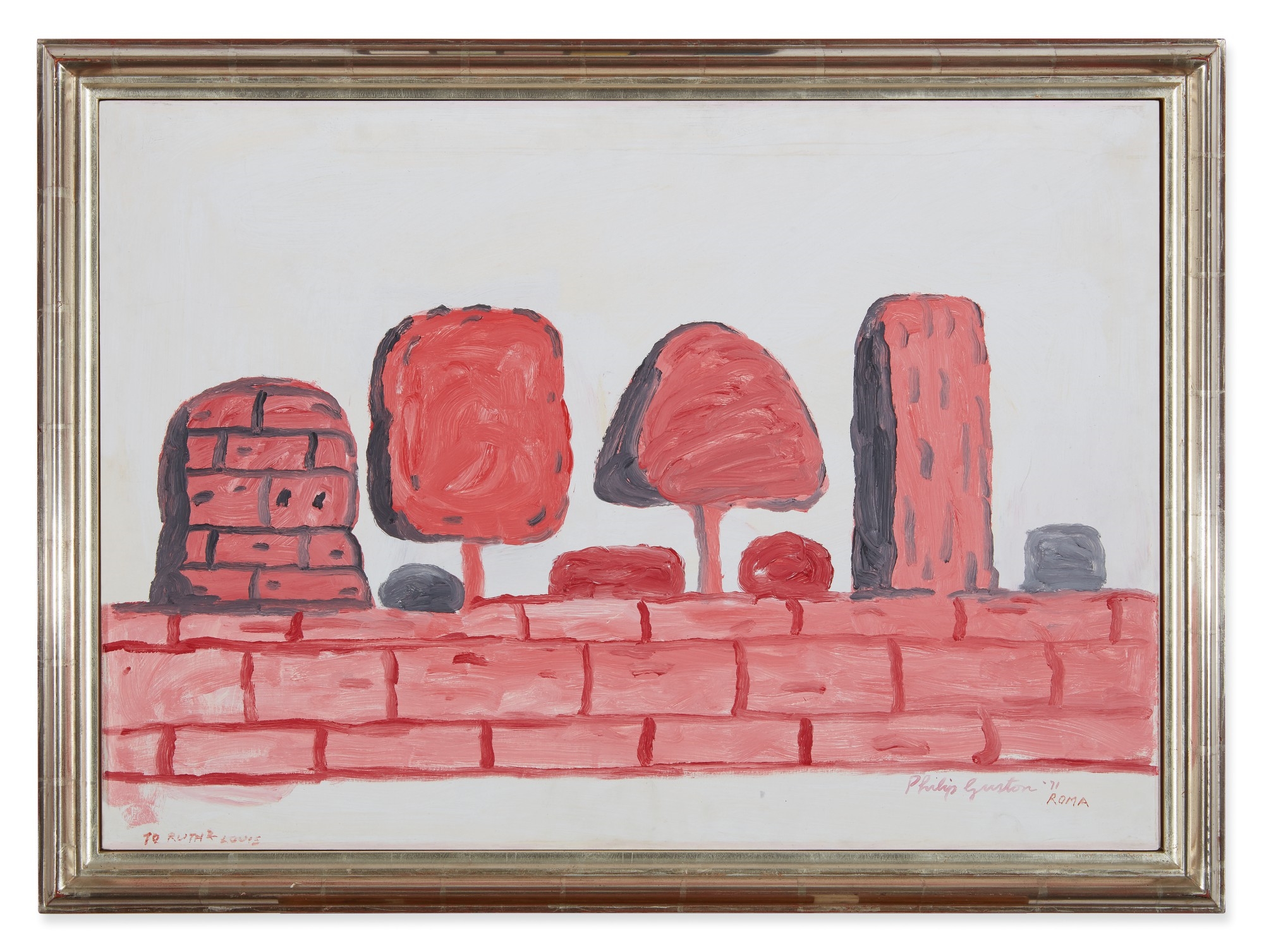 Guston Philip ROMA (1971) MutualArt