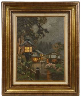 Japanese Springtime Village - K. Fukaya